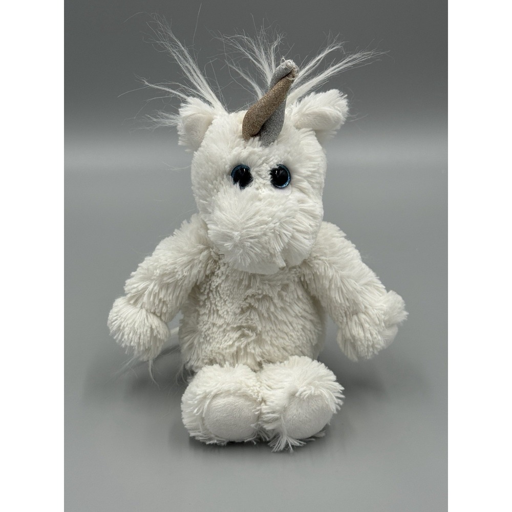 Ty Attic Treasures Agnus Unicorn White Plush Small 8" Stuffed Animal 2018